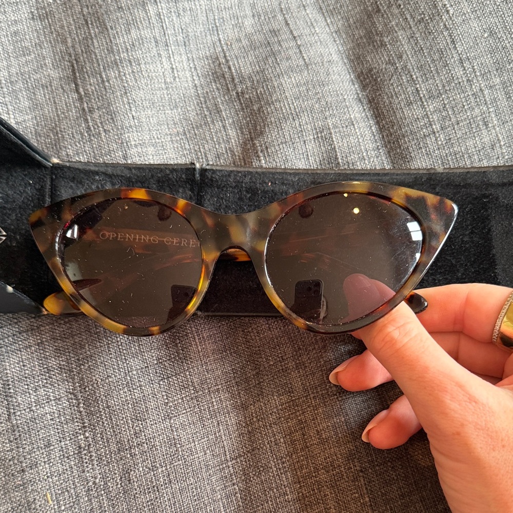 Opening Ceremony Brown Cateye Tortoise Sunglasses